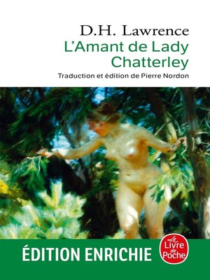 cover image of L'Amant de Lady Chatterley